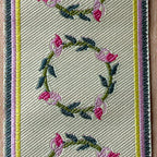 1:12 Miniature Stair Runner , Dollhouse Stair Carpet , Edged Stair Carpet , Staircase Rug , Step Carpet , Tread Carpet - D088