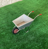 1:12 Miniature Metal Wheelbarrow, Miniature Garden Cart , Miniature Dump Cart , Miniature Garden Trolley , Miniature Push Cart - G099