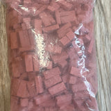 1:12 Dollhouse Common Red Bricks 325 Counts Miniature Bricks - I041