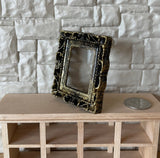 1:12 Miniature Ornate Rectangular Old Picture Frame - A087