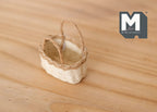 1:12 Dollhouse Supplies Miniature rope basket dolls house 1 12th scale miniature - J025