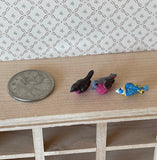 1:12 Miniature Small Birds Set of 3 - C063