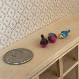 1:12 Miniature Small Birds Set of 3 - C063