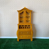 1:12 Miniature Secretary Desk , 1 Inch Scale Desk , Dollhouse Supplies Escritoire , Miniature Mail Desk - K042