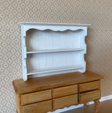 Dollhouse Supplies Hanging Wall Shelves , 1:12 Scale Dresser Top Shelves , Wooden Kitchen Dish Shelves - D009