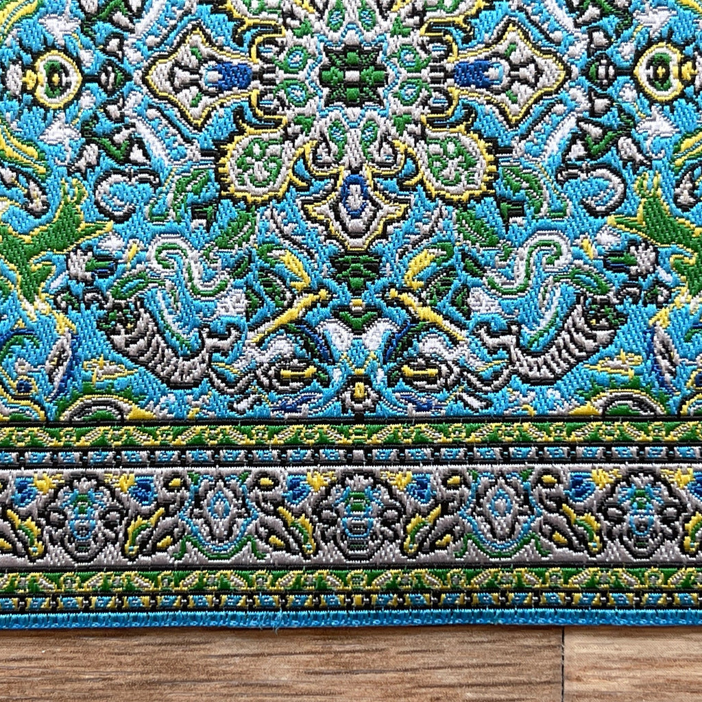 Dollhouse Area Rug , 1:12 Scale Miniature Carpet , Dollhouse Living Room Carpet - Z10