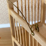 Dollhouse Supplies Crib Mobile , Duck Mobile , Baby Crib Mobile , Miniature Duck Mobile , 1:12 Scale Hanging Mobile , Baby Mobile - G047