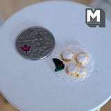 1:12 Scale Miniature Pies and Dessert Set , Dollhouse Supplies Pies - E025