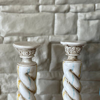 Dollhouse Twisted Columns , Spiral Columns , Miniature Helical Columns , Spiraling Pillars , 1:12 Scale Columns Set of 2 - B102