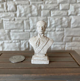 Dollhouse Supplies Sculpture Albert Bust , Miniature Sculpture Figurine (cast resin) - B085