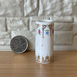 Dollhouse Miniature Umbrella Stand , 1:12 Scale Ceramic Umbrella Holder - F047