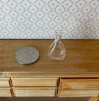 Dollhouse Supplies Miniature Vase , Glass Wine Decanter , Flask , 1:12 Scale (Made with glass) - B064