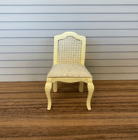 Dollhouse Vanity Chair , French Style Chair , 1:12 Scale Miniature Chair - D007