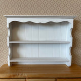 Dollhouse Supplies Hanging Wall Shelves , 1:12 Scale Dresser Top Shelves , Wooden Kitchen Dish Shelves - D009