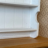 Dollhouse Supplies Hanging Wall Shelves , 1:12 Scale Dresser Top Shelves , Wooden Kitchen Dish Shelves - D009