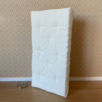 Dollhouse Mattress , 1:12 Scale Miniature Mattress , Single Mattress