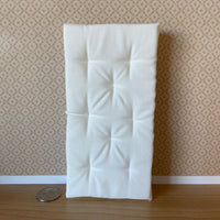 Dollhouse Mattress , 1:12 Scale Miniature Mattress , Single Mattress