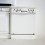 1:12 Scale Miniature Built In Dishwasher with Opening Door and Wire Racks, 2-3/4 inch tall, DIY Dollhouse Supply (wood) (white)