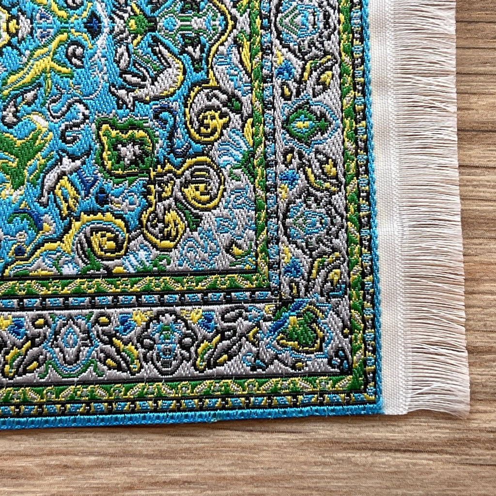 Dollhouse Area Rug , 1:12 Scale Miniature Carpet , Dollhouse Living Room Carpet - Z10