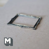 Miniature Ornate Picture Frame 1:12 Scale Dollhouse Victorian Style Painting Frame A096