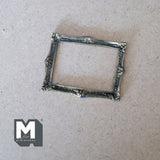 Miniature Ornate Picture Frame 1:12 Scale Dollhouse Victorian Style Painting Frame A096