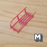 Dollhouse Sledge , 1:12 Scale Miniature Sledge , Toboggan , Dollhouse Sleigh , Komatik , Snowmobile (made with plastic) - G080