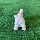 Miniature Stretching Cat , 1:12 Scale Dollhouse Supplies Cat - C058