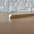 Miniature Slim Wood Trim Molding for Dollhouse Cornices and Picture Rails, 18 inch long (white)