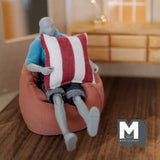 Dollhouse Supplies Miniature Large Size Sofa Cushion - C027