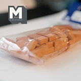 1:12 Dollhouse Supplies Real Brown Blend Clay Bricks 50 Counts Miniature Bricks - i046