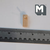 Miniature Wooden Hat and Coat Rack Dollhouse Supplies Entryway Rack , Miniature Hanger Rack , Wall Hanger Rack - C095