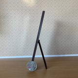 Miniature Full Length Mirror 1:12 Scale Free Standing Mirror Body Length Mirror Standup Dresser Mirror  (brown) - H028