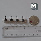 Miniature Hat and Coat Rack Dollhouse Supplies 1:12 Scale Dollhouse Entryway Rack , Miniature Hanger Rack - D030