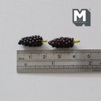 1:12 Dollhouse Supplies Miniature fruit 2 x grape - D059