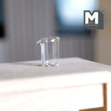 Dollhouse Supplies Glass Measuring Cup 1:12 Scale Measuring Cup - E075