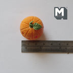 1:12 Dollhouse Supplies Miniature Halloween Clay Pumpkin Face - J028