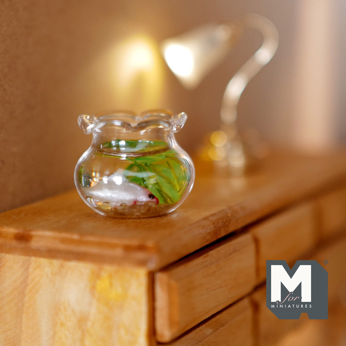 1:12 scale Miniature Dollhouse Fish Bowl - D078