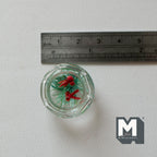 1:12 scale Miniature Dollhouse Supplies Fish Bowl with 2 Gold Fish - D078