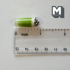1:12 Scale Miniature Milkshake with Whipped Cream and Chocolate Sauce, 1 inch tall, DIY Dollhouse Supply (green)