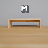 Dollhouse Supplies Miniature Unfinished Low Table , 1:12 Scale Unpainted Dollhouse Supplies Furniture Shelf - D029