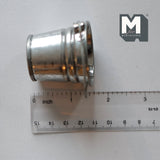 Dollhouse Supplies Miniature Large Size Metal Water Bucket with Handle - E072