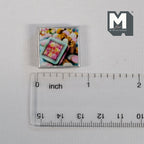 1:12 Dollhouse Supplies Miniature Butter Cookies Box with 7 Cookies - E033