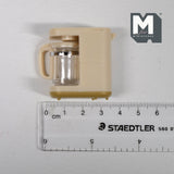 Dollhouse Supplies kitchen appliance 1:12 scale miniature coffee maker with carafe coffee brewer machine  - A014
