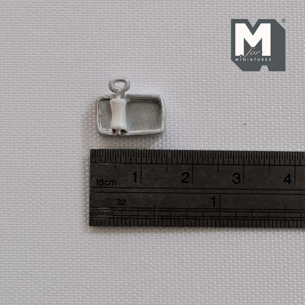1:12 Scale Miniature Opened Tin Can with Food, 1/2 inch wide, DIY Dollhouse Supply (silver)
