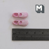 Miniature Pink Ballet Shoes 1:12 Scale Handmade Ballet Shoes - G075