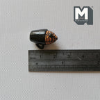 1:12 Scale Miniature Halloween Cappuccino Mug with Spider, 11/16 inch tall, DIY Dollhouse Supply (black)