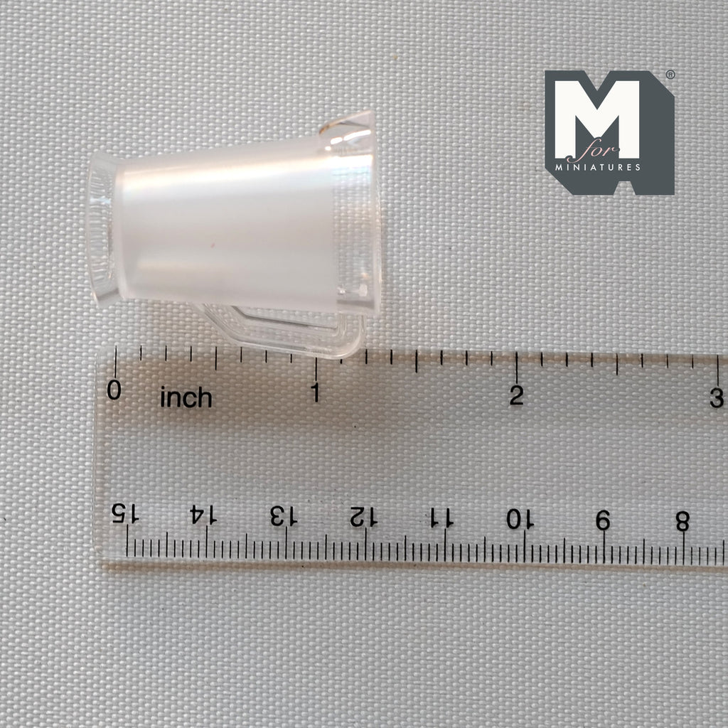 1:12 Scale Miniature Clear Beer Pitcher, 1-3/8 inch tall, DIY Dollhouse Supply