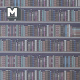 1:12 Dollhouse Supplies Bookcase Wallpaper Bookshelves Book Cabinet Book Rack Wallpaper 23-5/8"(L) x 16-15/16"(H) , 60cm x 43cm