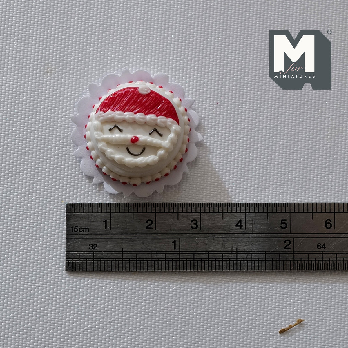 1:12 scale Dollhouse Supplies miniature Christmas Cake - D025