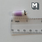 1:12 Scale Miniature Milkshake with Whipped Cream and Chocolate Sauce, 1 inch tall, DIY Dollhouse Supply (lavender)